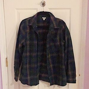 Vintage Oversized Flannel Shirt/Top